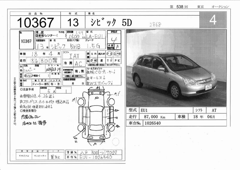 2001 Honda Civic picture
