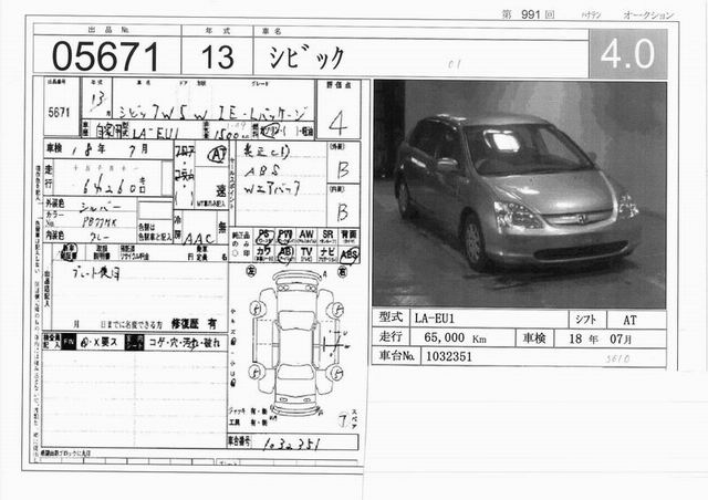 2001 Honda Civic picture