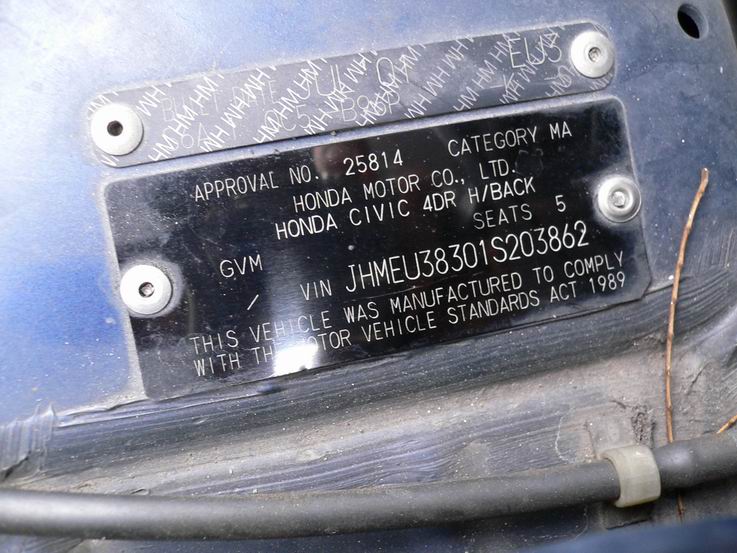 2001 Honda Civic picture